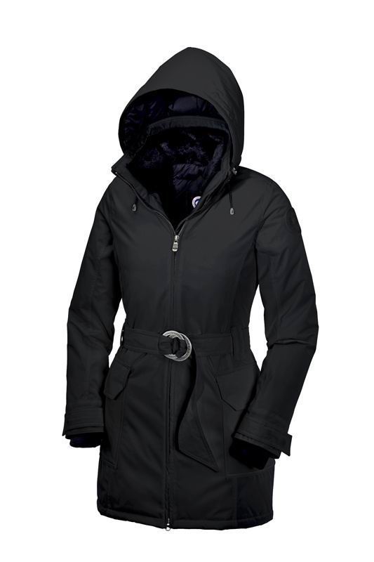 Womens Palliser Coat Canada Goose Black sale